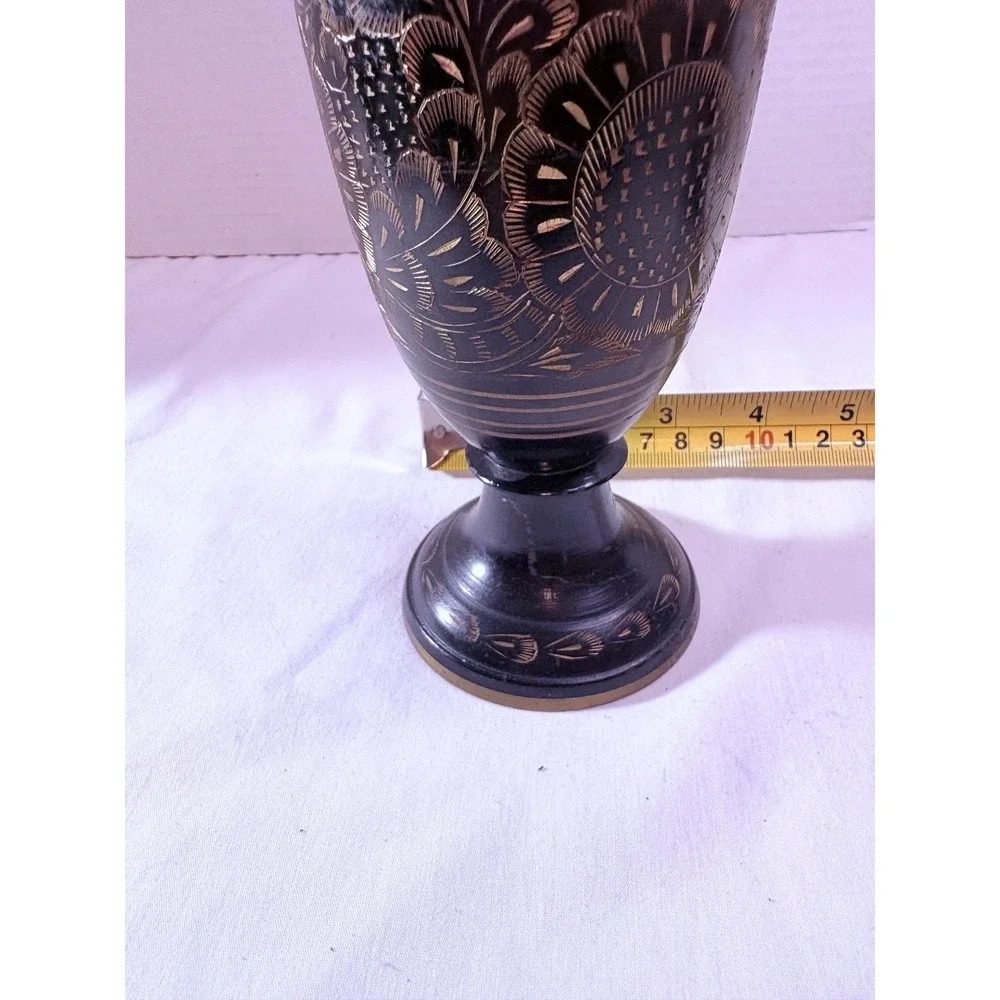 Handmade vintage brass